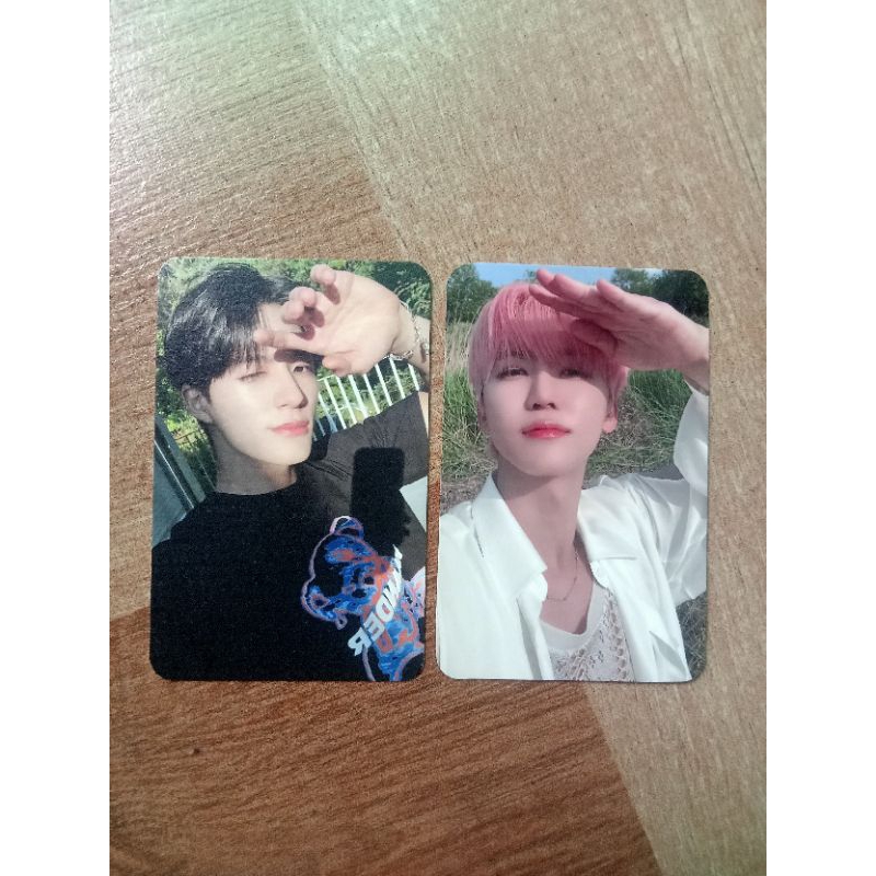 Photocard official jeno jaemin mumo B istj teddy island | Jeno jaemin silau