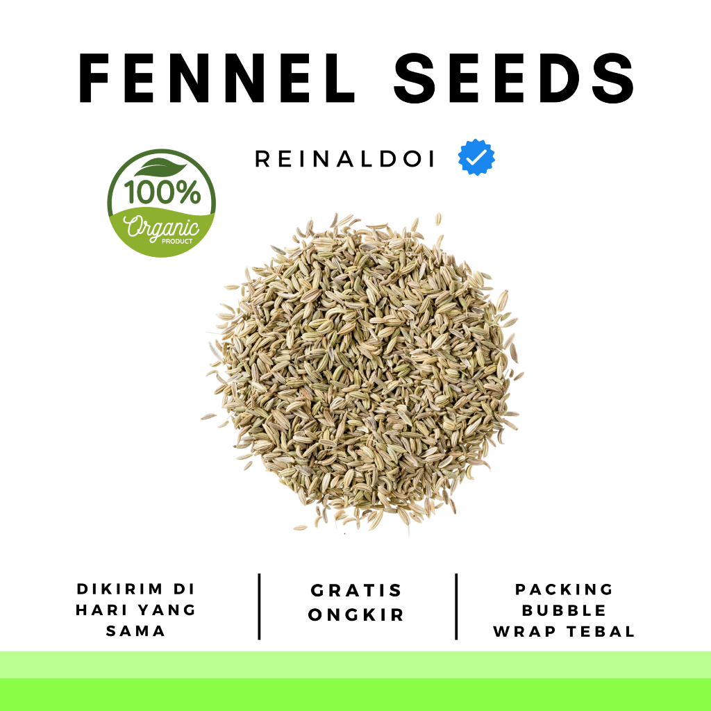 

Biji Adas Manis Fennel Seeds Rempah 100 GR