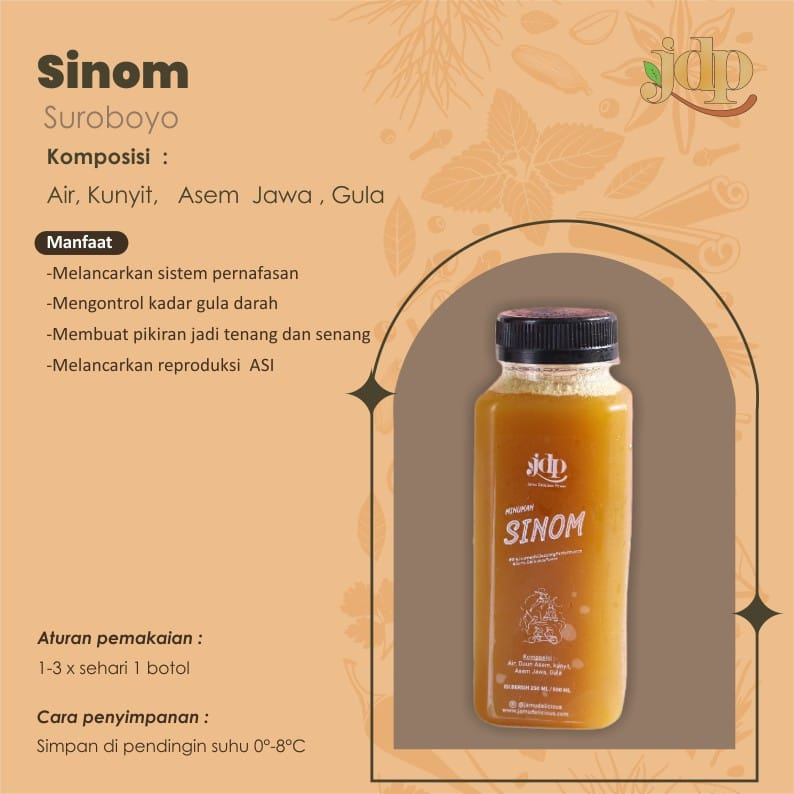 

Sinom 250ml (Paket isi 5)