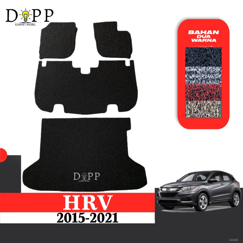 Karpet Mobil HRV Lama / Karpet Mobil Mie Bihun Honda HRV 2015-2021 Bahan Premium