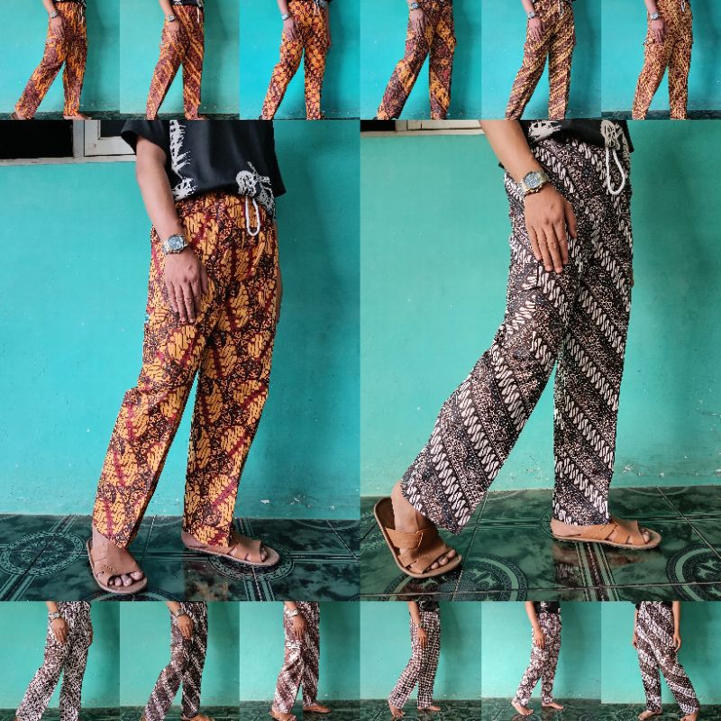 Celana Batik Pria dan Wanita Panjang semua Ukuran ada | Celana Batik Anak-anak | Celana Batik Jumbo 