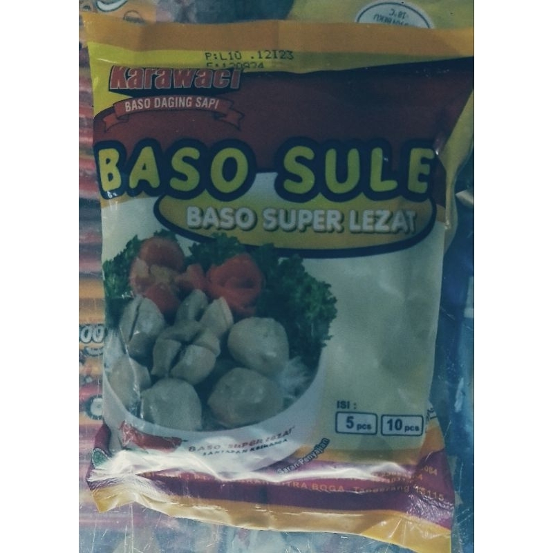 

Karawaci Baso Sapi Mini Sule Lezat isi 10 pcs