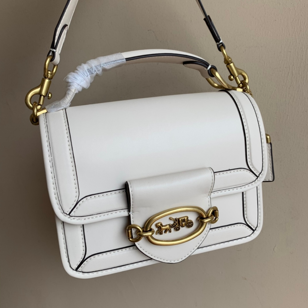 (Shopee Live) New COACH C8449 Women's Vintage Hero Handheld Shoulder Bag Crossbody Bag