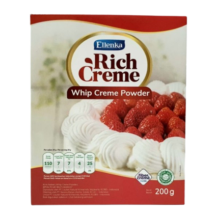 

Ellenka Rich Creme Whip Creme Powder 200gr