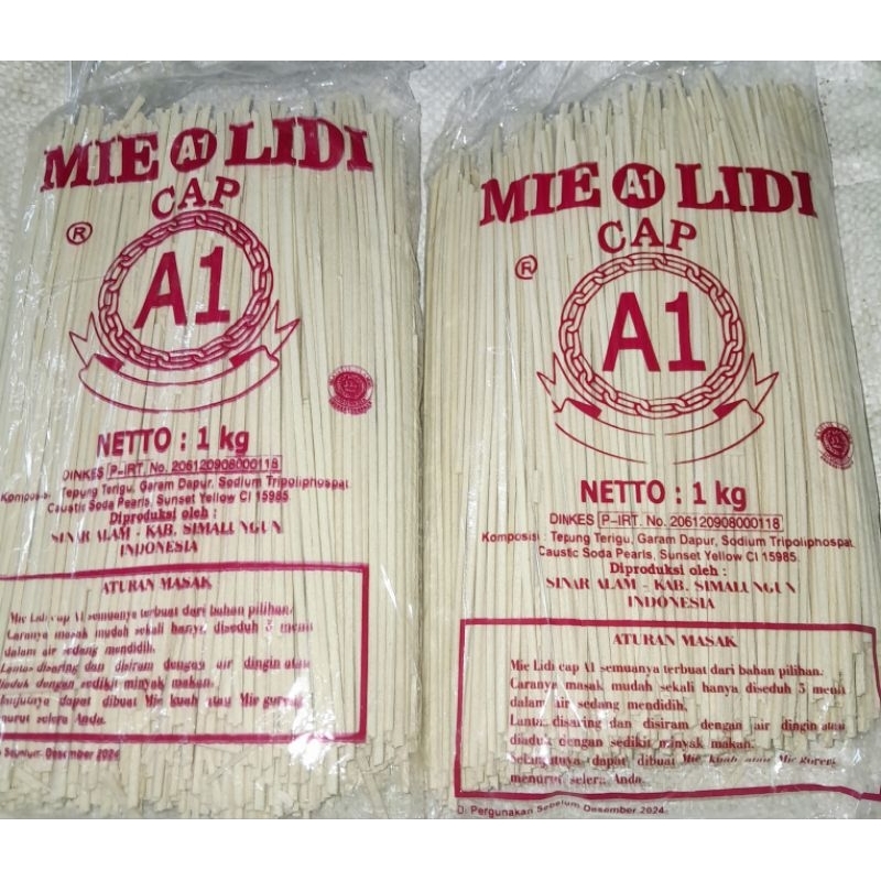 

Mi Lidi Putih A1 /Mi Gomak 1kg .