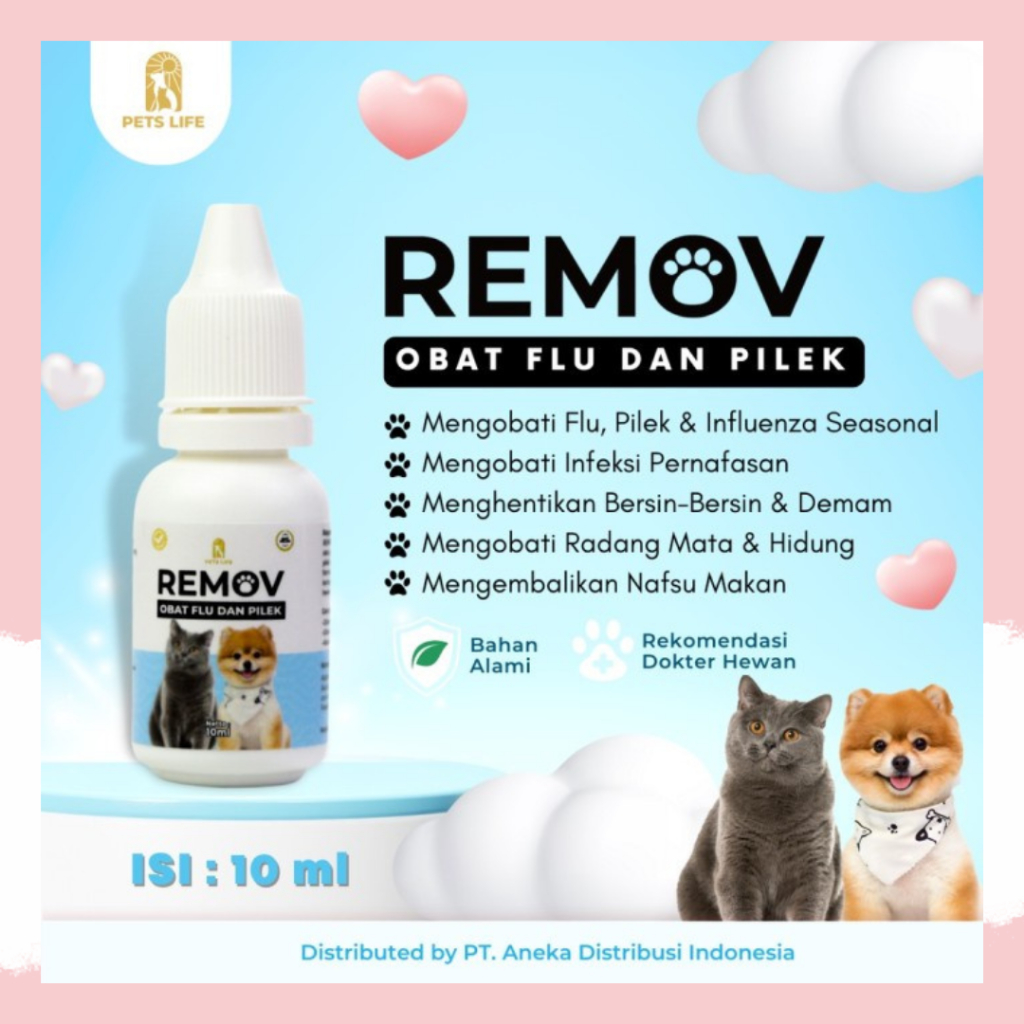 OBAT TETES FLU BATUK EFEKTIF MENGOBATI FLU BATUK KUCING ANJING