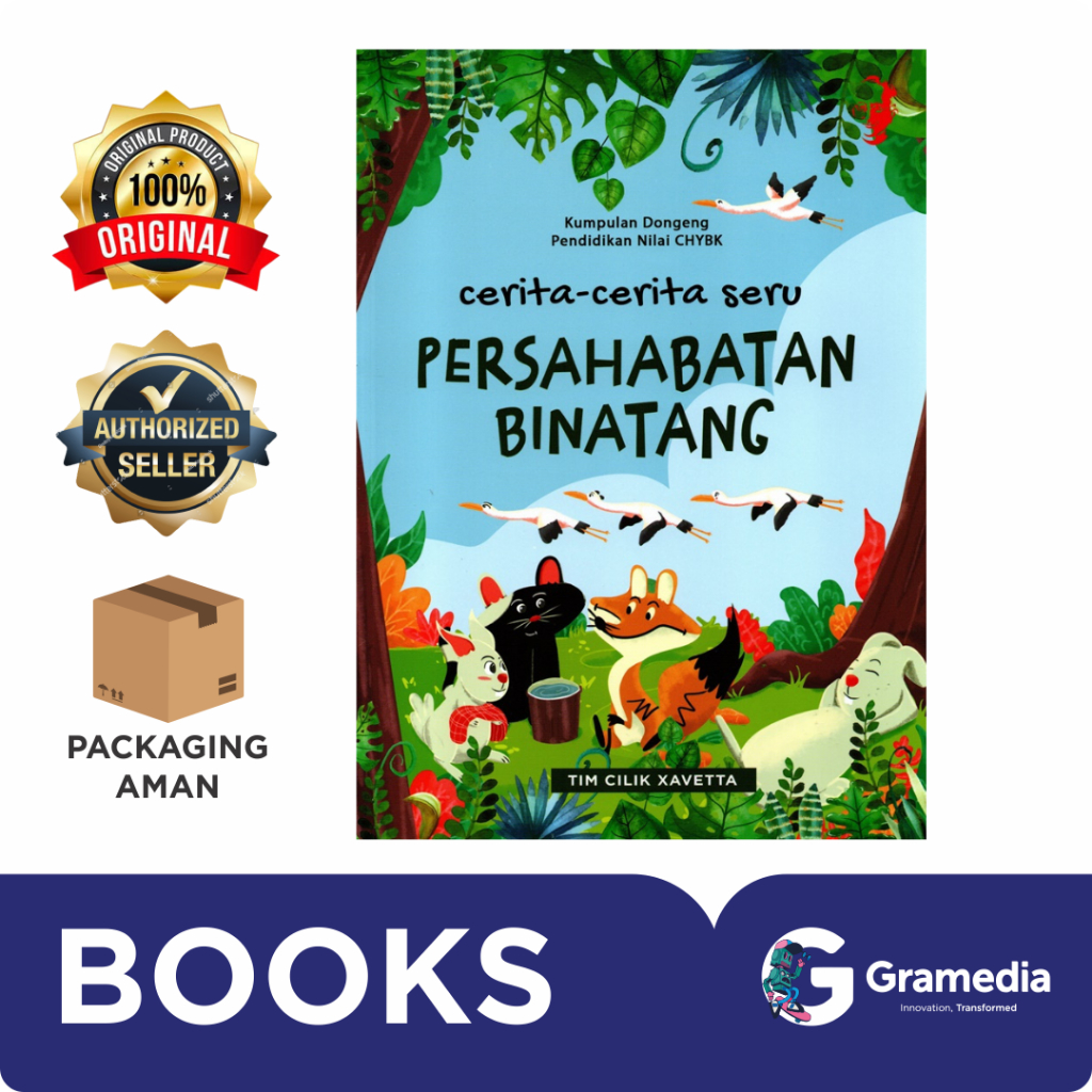 Gramedia Bandung - Cerita-Cerita Seru Persahabatan Binatang
