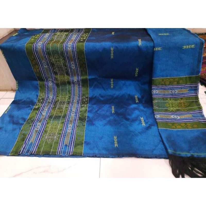 Kain sutra hongkong bahan kilat halus lembut