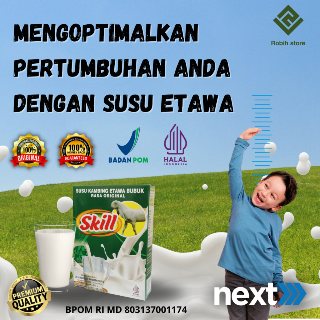 

Skill - Susu Kambing Etawa Skill Original Solusi Masalah Pertumbuhan