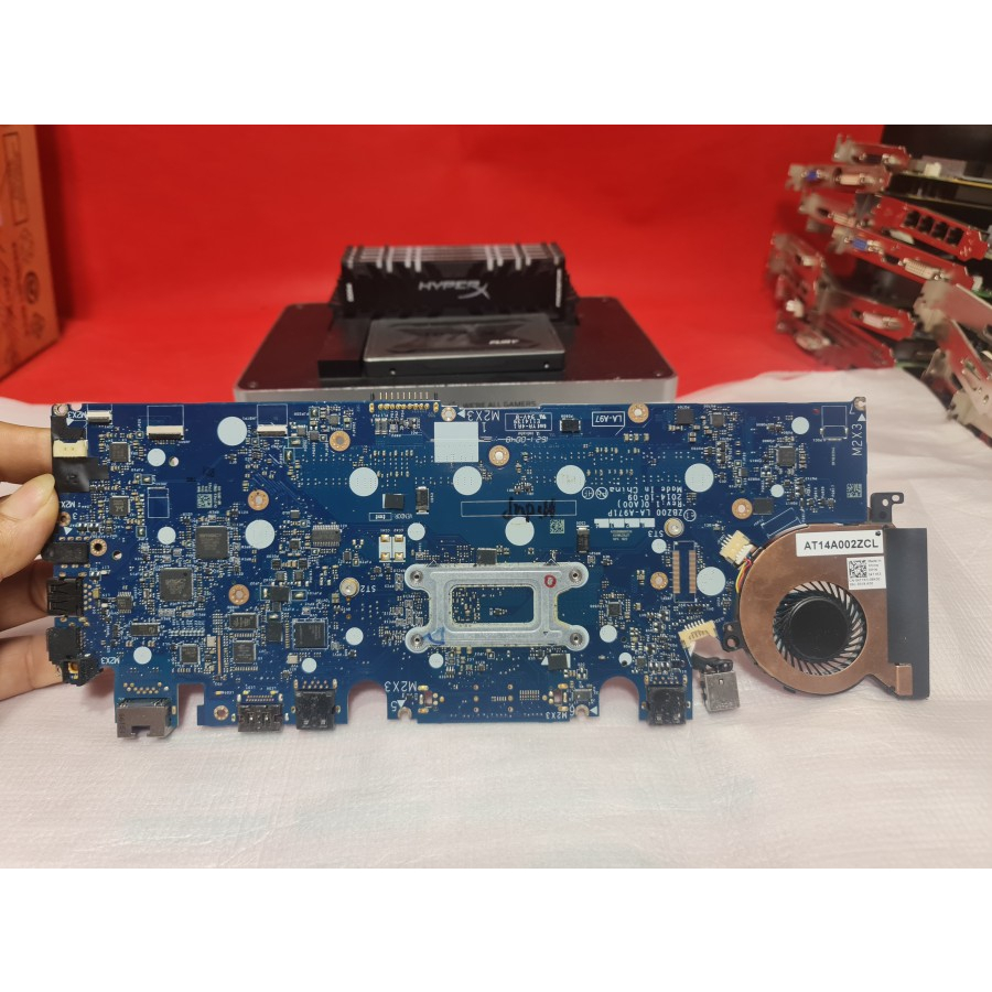 Dell Latitude E7250 Laptop Motherboard 89xm3 La-a971p i7-5600U KSC