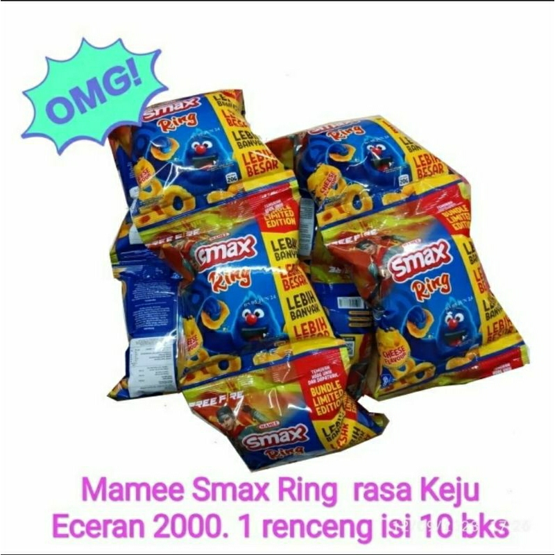 

Smax ring cheese eceran 2000 | renceng isi 10 bks