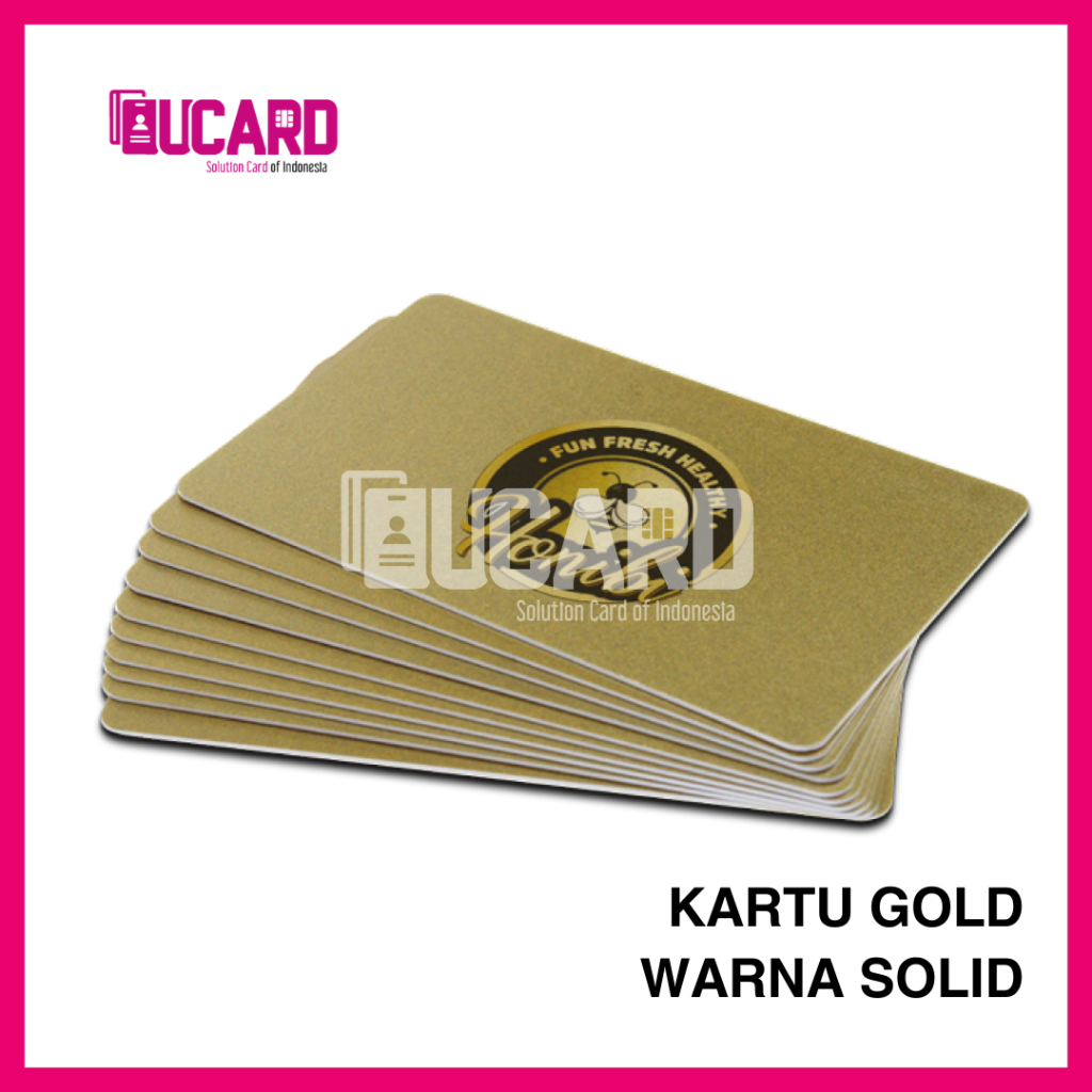 

CETAK KARTU PVC EKSLUSIF CUSTOM MEMBER CARD PVC GOLD CUSTOM 2 SISI