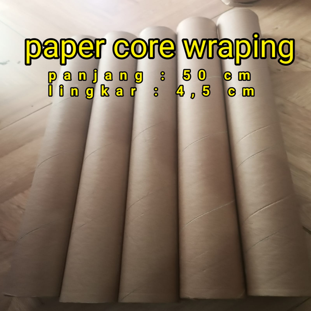 

Selongsong kertas pipa dus paper cone slongsong packing cones kones panjang 50cm