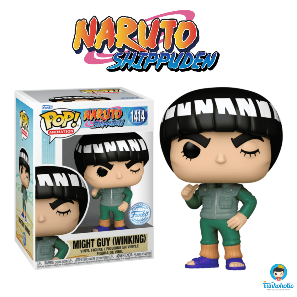Funko POP Animation Naruto Shippuden - Might guy (winking) (Se) #1414