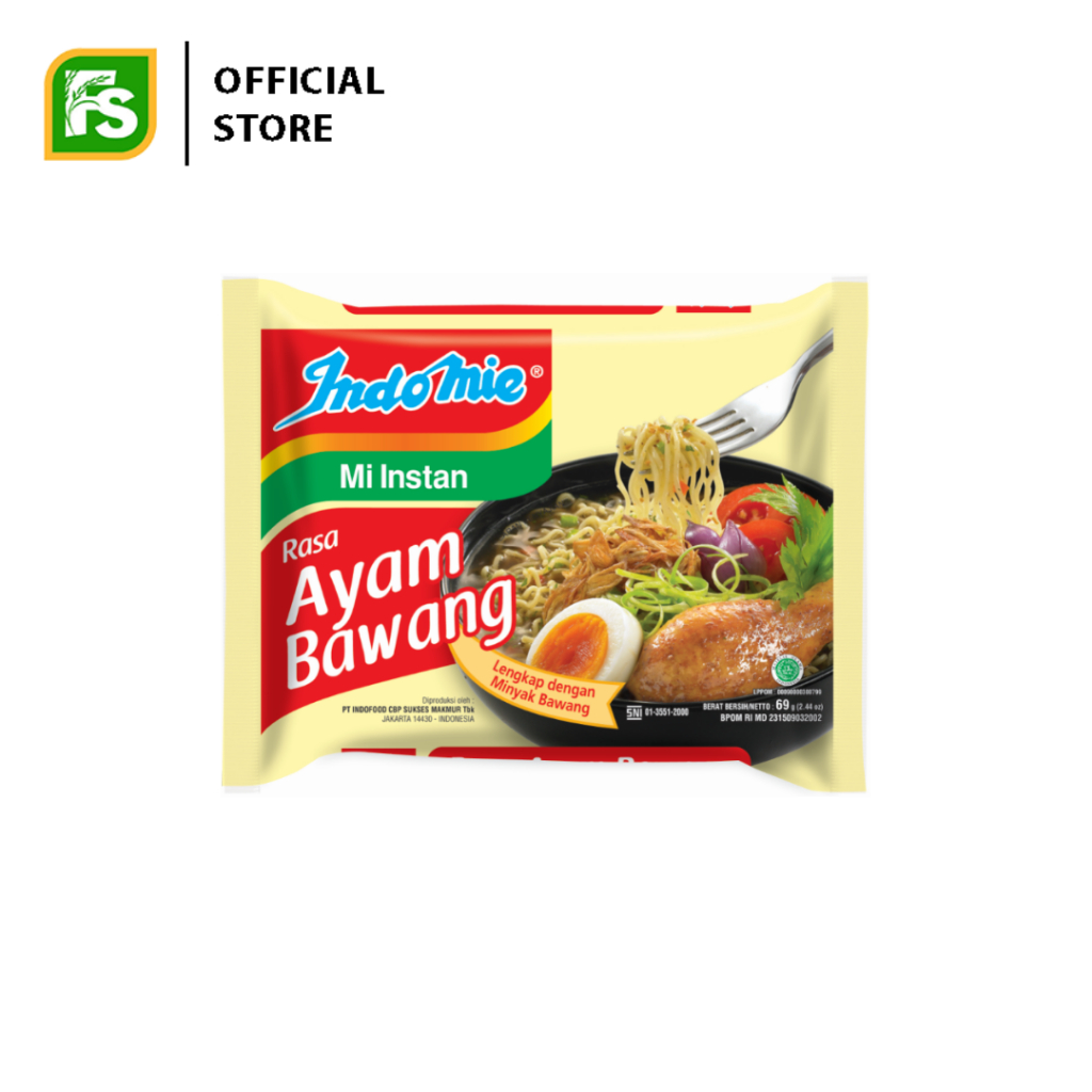 

Indomie Ayam Bawang [69 Gram]