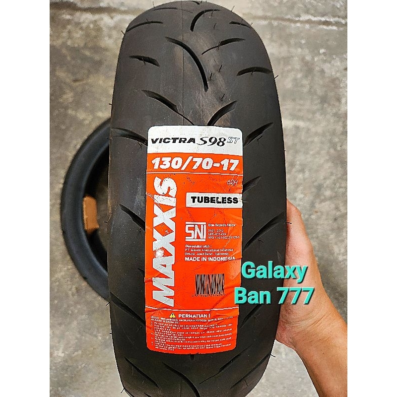 Promo Ban motor MAXXIS Victra S98ST 130/70 Ring 17 130/70-17 Tubeless Termurah