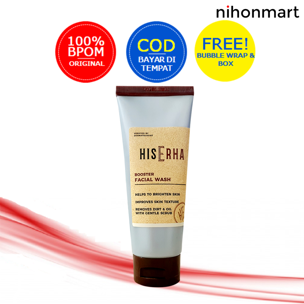 His Erha Booster Facial Wash 100g