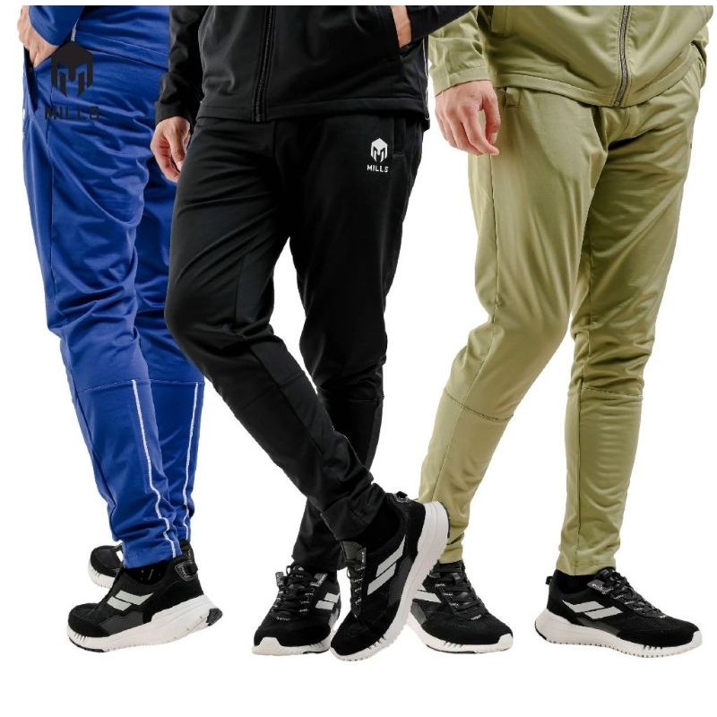Mills Celana Panjang Training Running Pria MATRIX Track Pants 7060