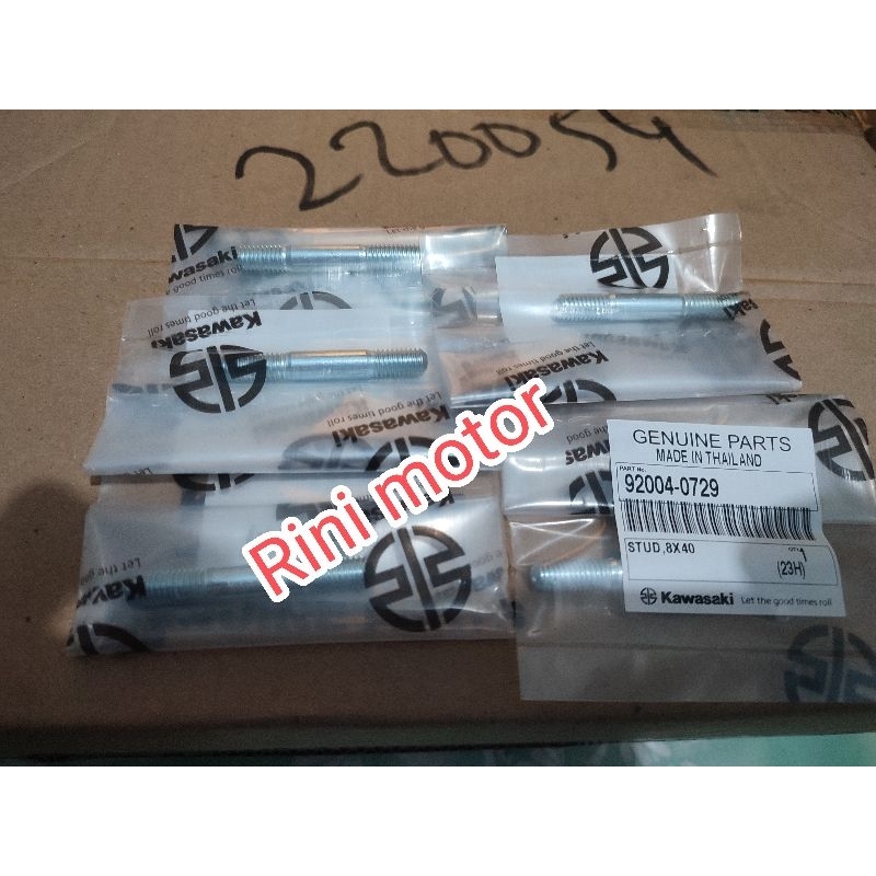 baut tanam blok head ninja rr r isi 5 biji original