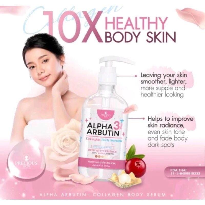 [BPOM] Alpha Arbutin 3+ Collagen Body Serum