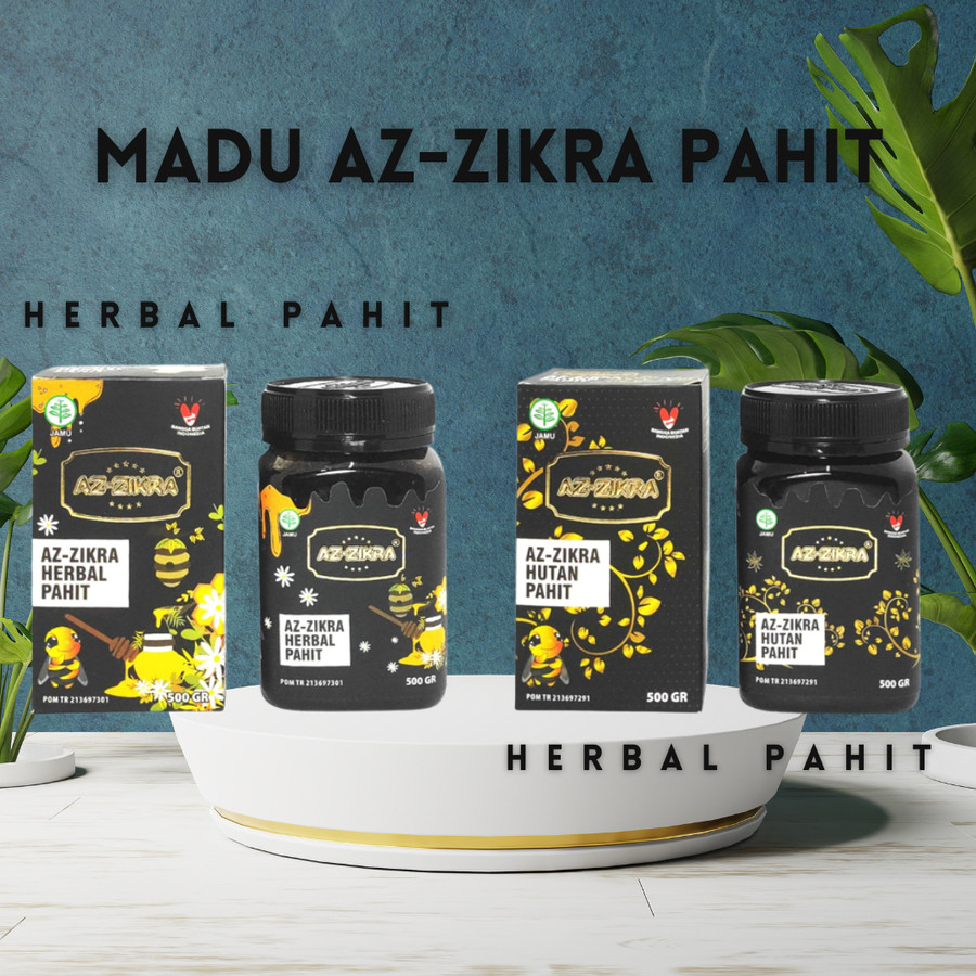 

Madu Hitam Azzikra Az-Zikra Hutan Pahit Dan Herbal Pahit Asli 500 Gram Kemasan Baru