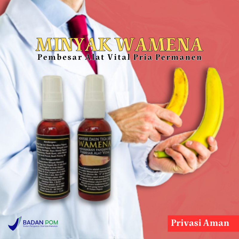 Minyak Urut Wamena Spray Pembesar Pria Minyak Pijat Otot Pria