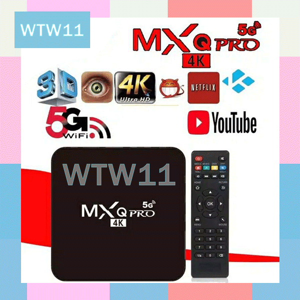 WTW Kotak  Tv Android Ram 4Gb Android 11 OS 5G 16Gb+256Gb & 8Gb+128Gb Stb 4K Ultra HD Gratis Saluran