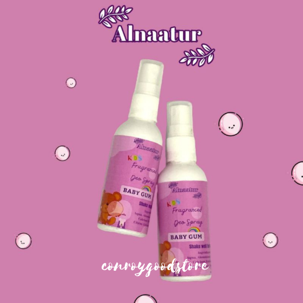 ☄️NEW✨DEODORANT SPRAY tawas cair Alnaatur Anak dan Remaja 60ml