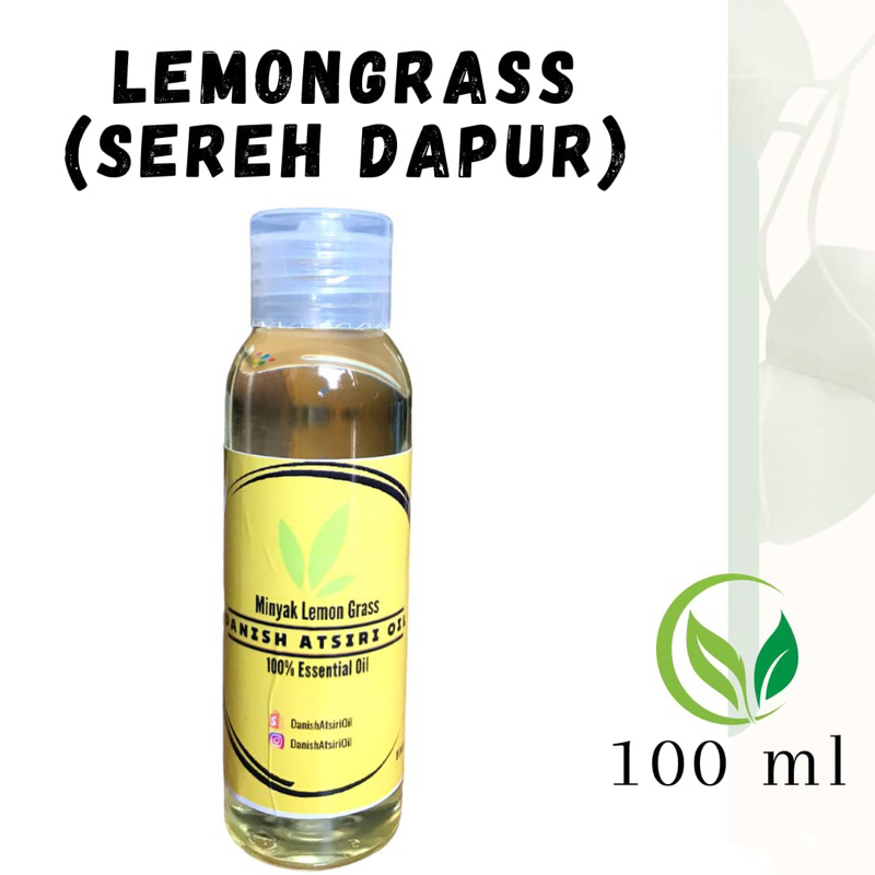 Minyak Sereh Dapur - LemonGrass Oil 100ml
