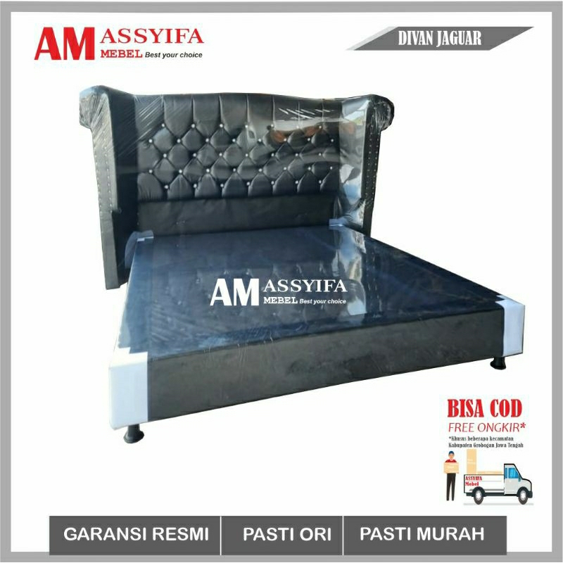 Divan Springbed JAGUAR Exclusive | Dipan tempat tidur Model Jaguar  Exclusive All Size