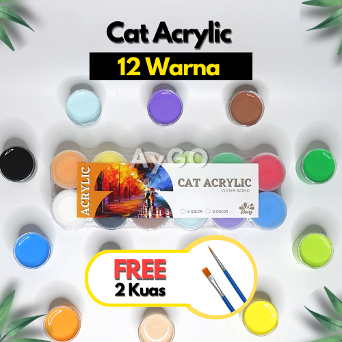 

CAT ACRYLIC / CAT AKRILIK SET / CAT MELUKIS
