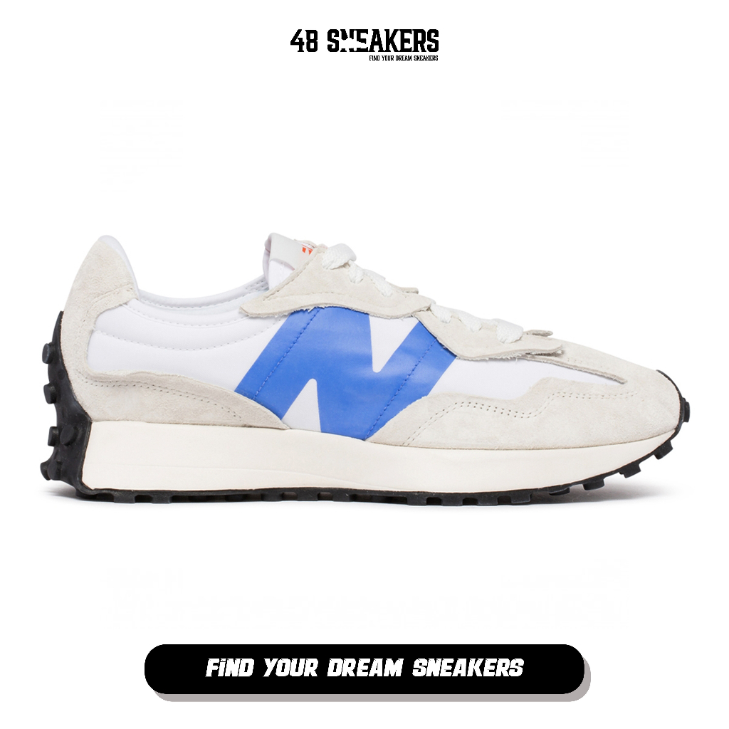 Sepatu Unisex New Balance 327 NB White Blue (U327WEB) ORIGINAL