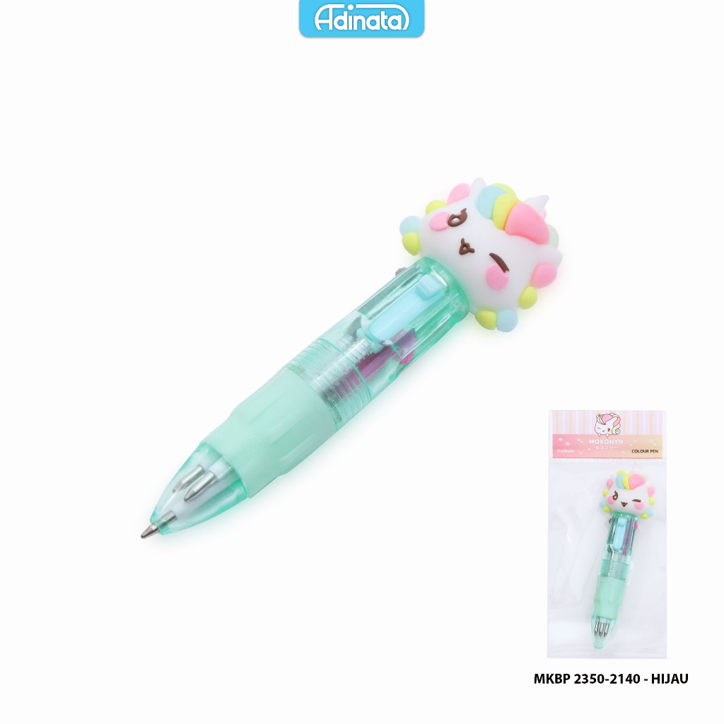 

Mokonya Color Pen 4 in 1 2350-2140B Tosca/ Pen / Alat Tulis - Adinata