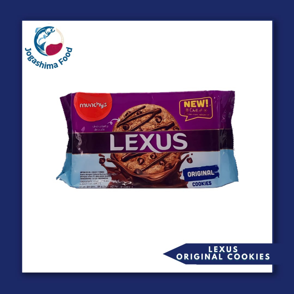

New Lexus Cookies Original/ Lexus biskuit kukis coklat original