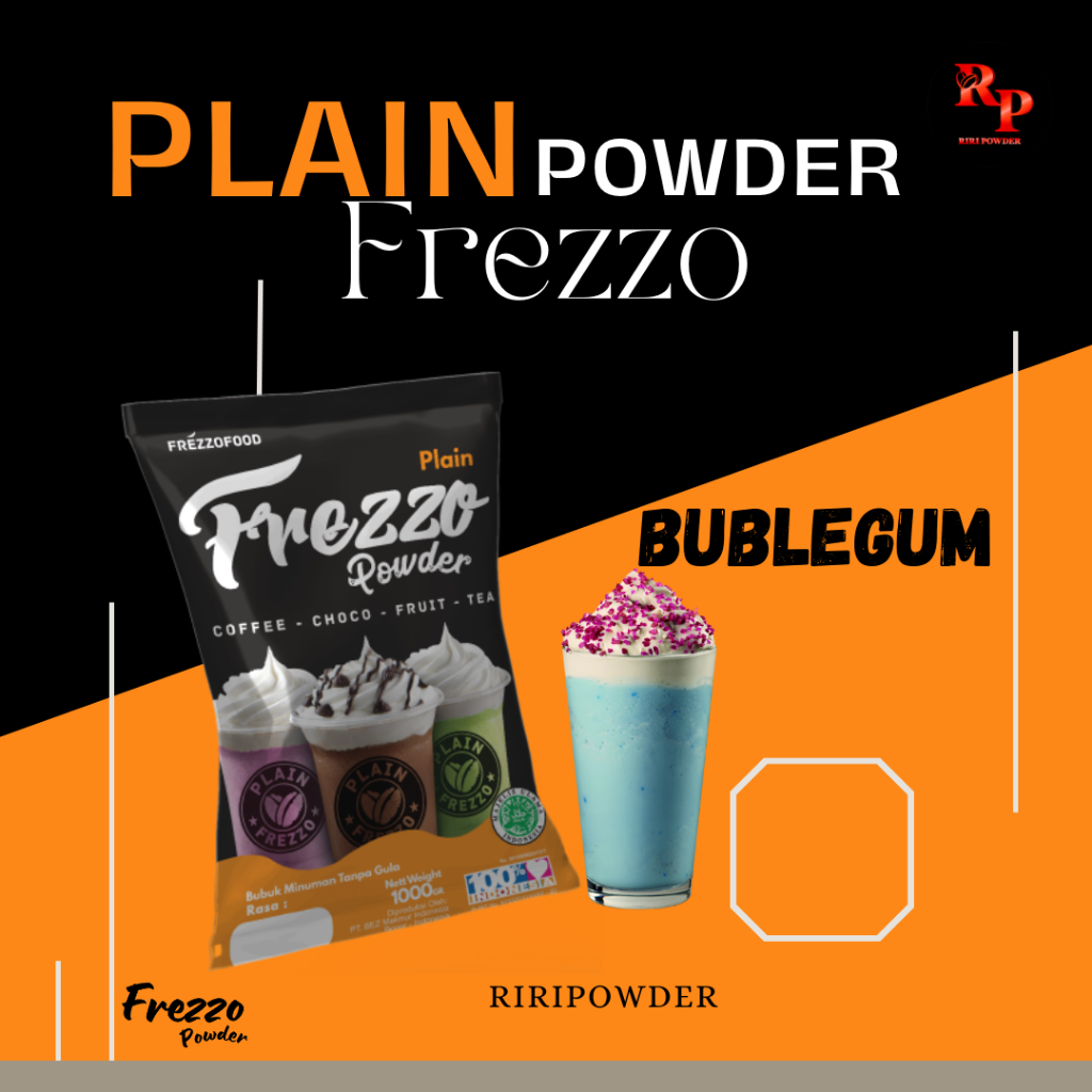 

PLAIN BUBLEGUM FREZZO || RIRI POWDER MEDAN