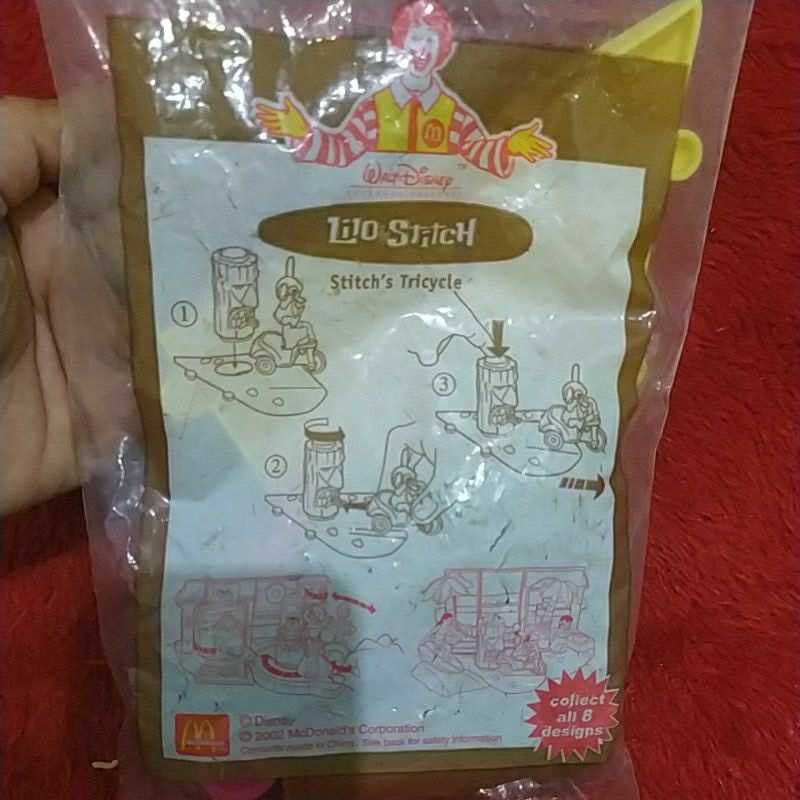 figur mcd Lilo stitch (stitch's tricycle) 2002