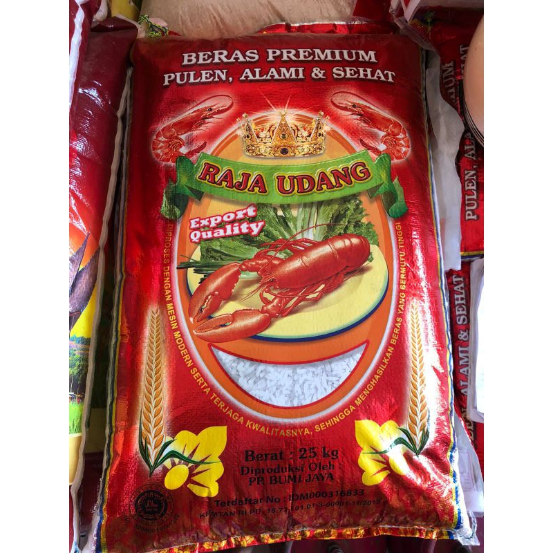 

Beras Raja Udang 25kg