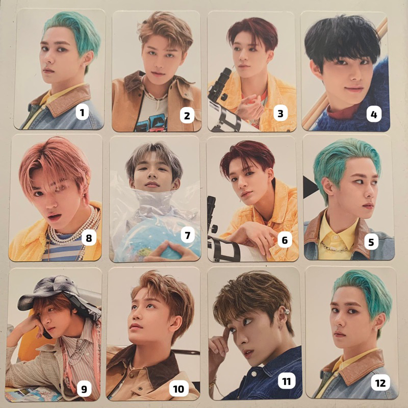 PC ARTIST SM DIY OFFICIAL — JUAL BU JENO NCT U NCT 127 POCA PHOTOCARD NCIT READY INA OFFICIAL JENO N