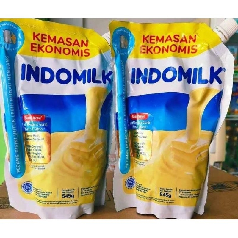 

Susu INDOMILK kemasan pouch 545g