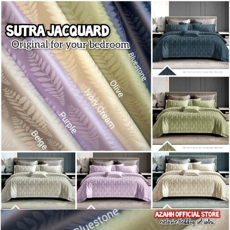 Bedcover Set King Koil Sutra Jacquard Tencel Import
