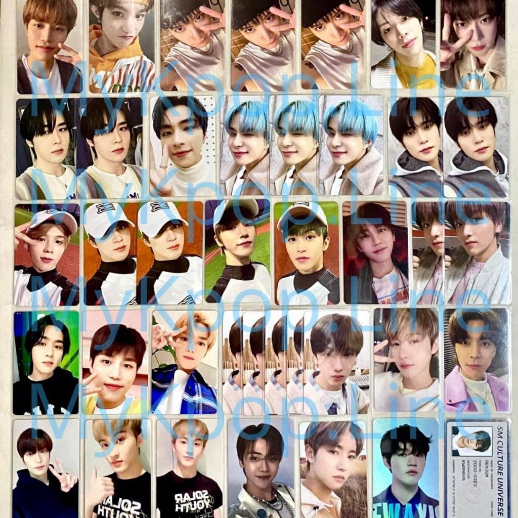 Selca NCT Universe ID Card TC MD Hologram Binder Cimol POB YZY Dream 127 WayV Sungchan SHotaro Photo