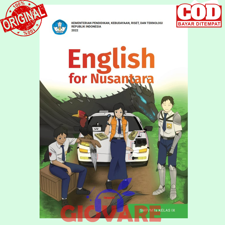 BUKU ENGLISH FOR NUSANTARA KELAS 9 KURIKULUM MERDEKA | BUKU BAHASA INGGRIS SMP KELAS 9 KURIKULUM MER