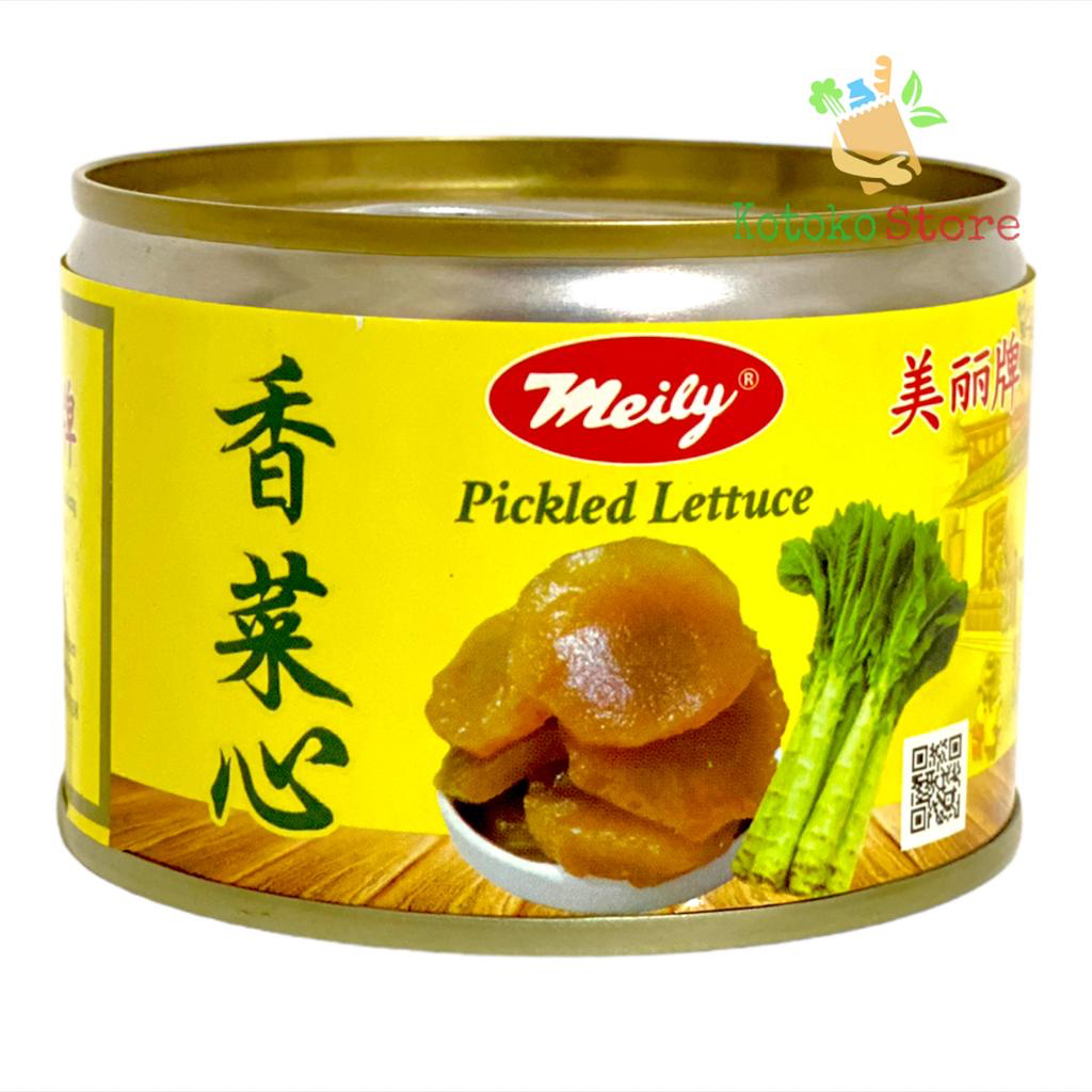 

Meily Pickled Lettuce / Meily Acar Selada Kaleng 182gr