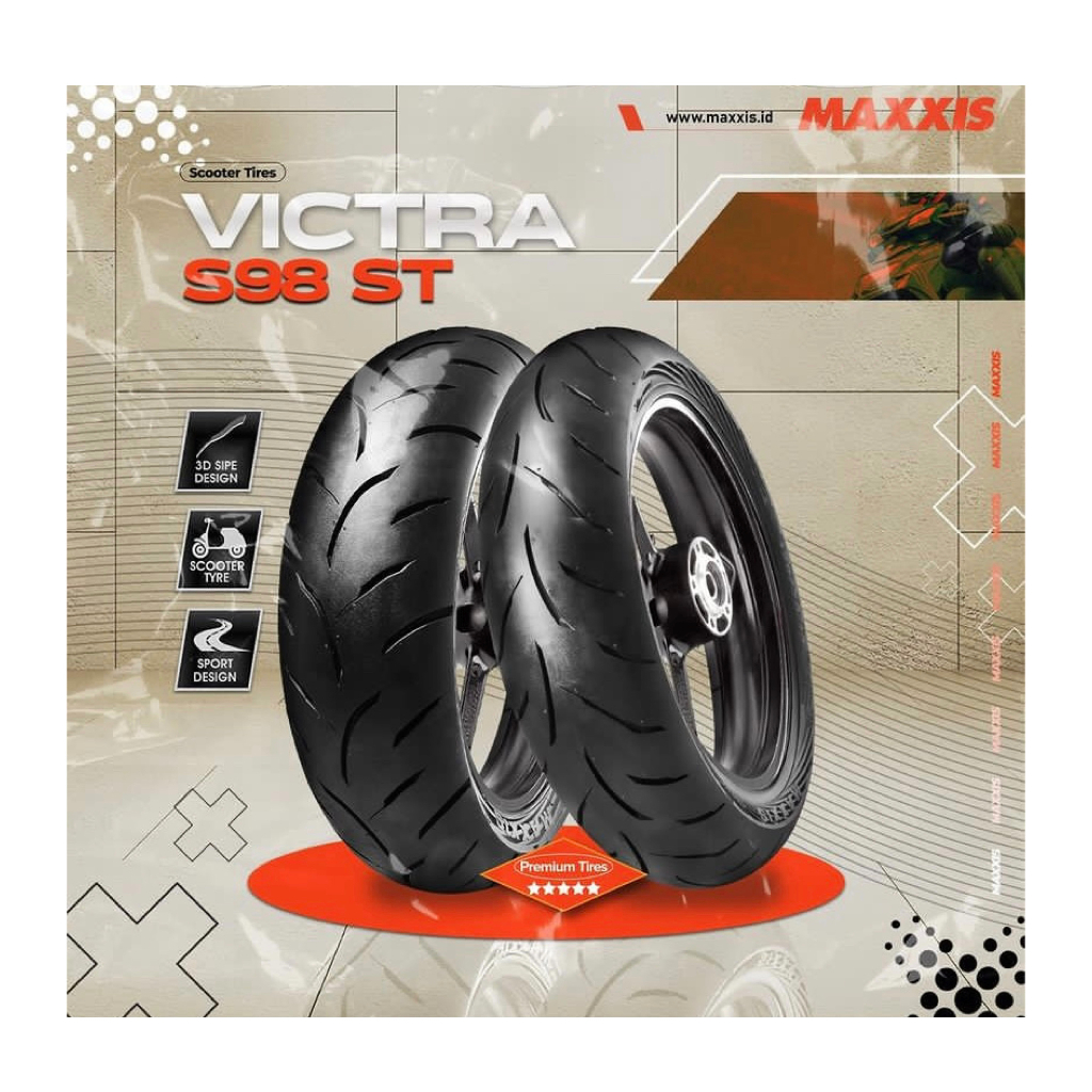 Ban Yamaha NMAX Maxxis Victra 120/70-13 + 150/60-13 ( Paket Hemat )