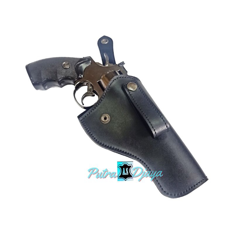 Sarung pistol pinggang revolver slip dalam tersembunyi.