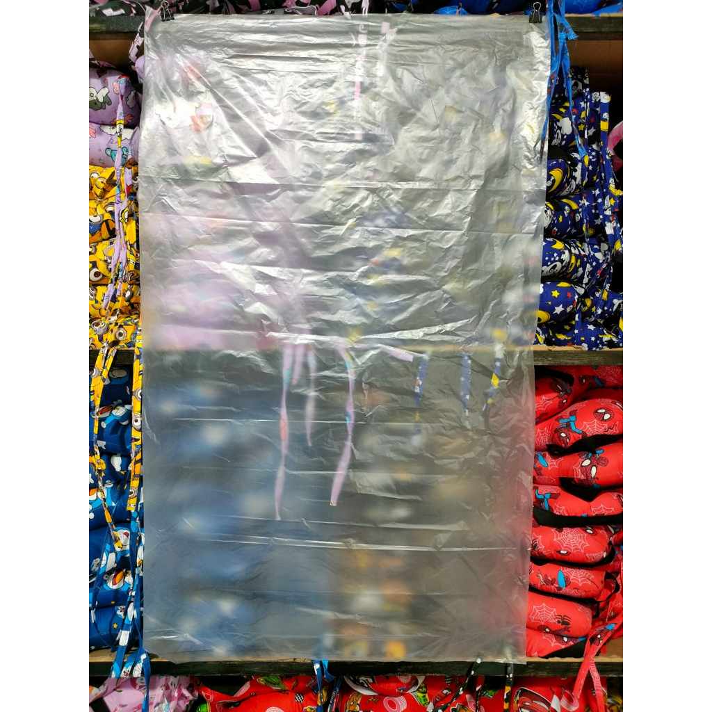 Plastik PE 60cm X 100cm Satuan - Plastik Laundry - Plastik Packing - Plastik Kantong Besar Laundry –