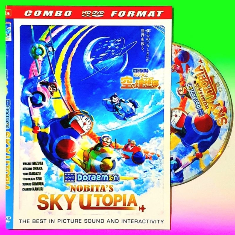 KASET DVD DORAEMON SKY UTOPIA-KASET DVD ANAK ANAK DORAEMON TERBARU