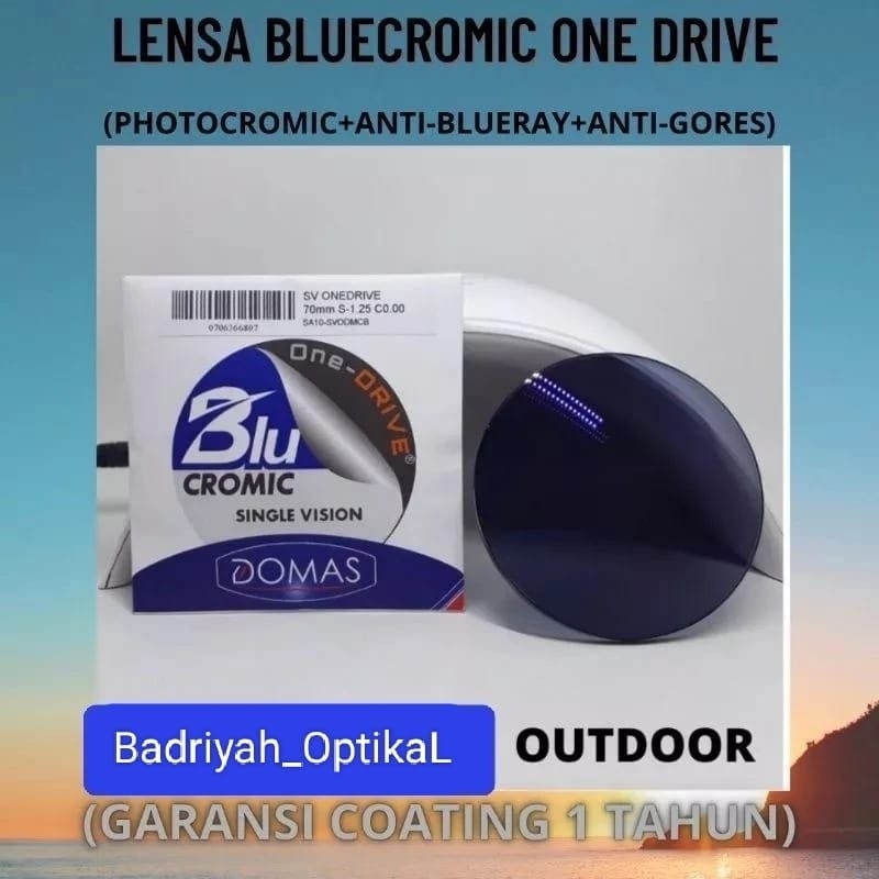 LENSA BLUECROMIC ONE DRIVE DOMBA MAS, KACAMATA BLUECROMIC NIGHT DRIVE LENSA BLUECROMIC OPTI FOG