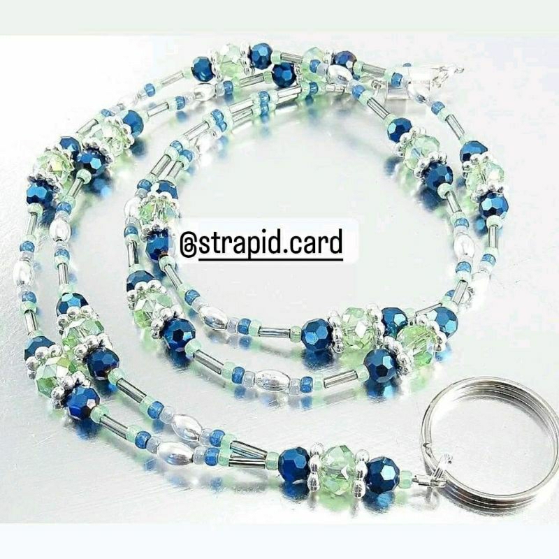 

STRAP ID CARD KRISTAL 80CM/LANYARD ID CARD/KALUNG NAMETAG