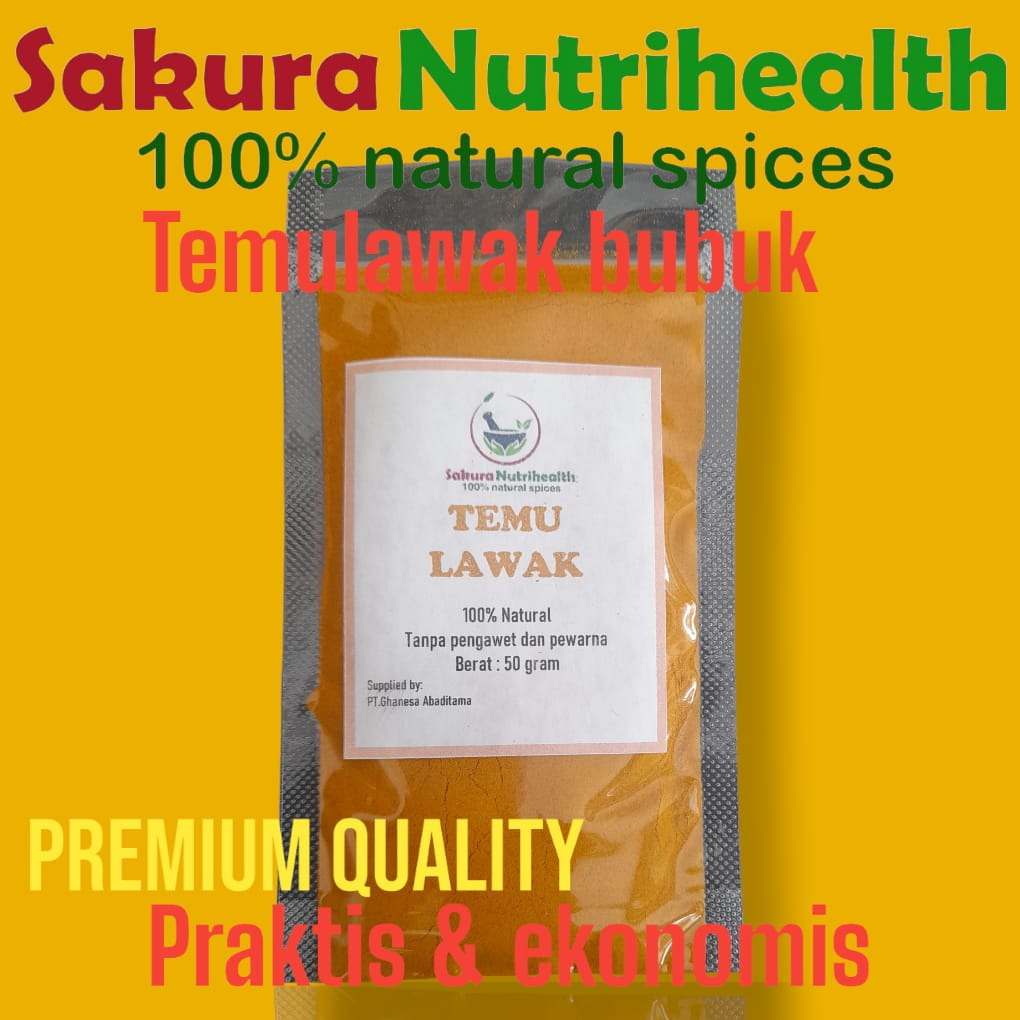 

Temulawak Bubuk Rempah Premium by Sakura Nutrihealth